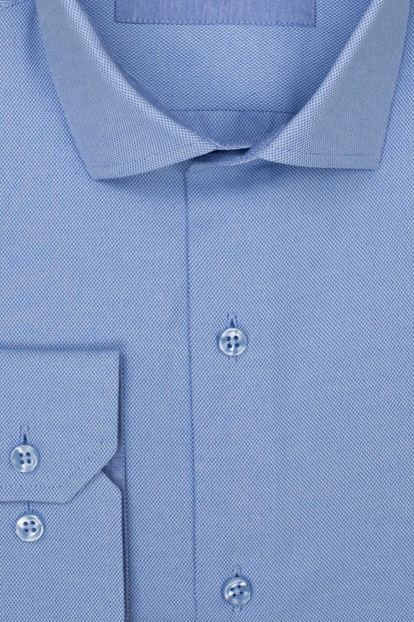 Ciel Shirt with Micro-Textured Print (W21410)