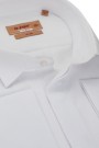 Ανδρικό λευκό γαμπριάτικο πουκάμισο slim fit