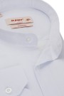 Man's white shirt mao