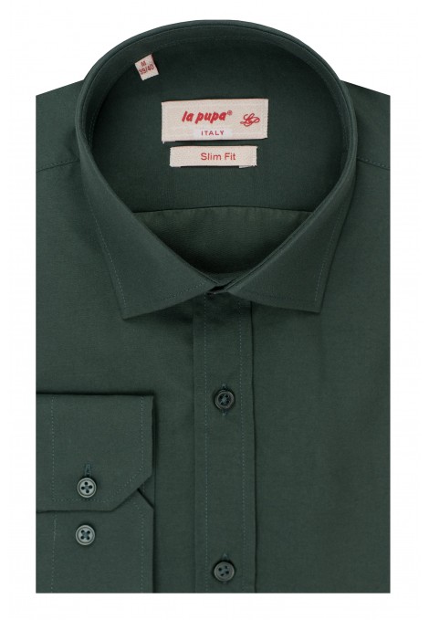 Ανδρικό πράσινο  πουκάμισο slim fit