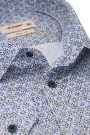 Ανδρικό μπλε πουκάμισο σχεδιαστικό slim fit  