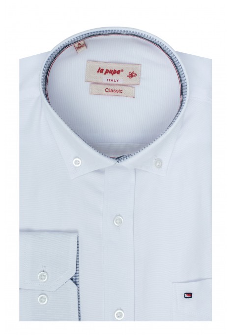 La pupa white with pocket classic