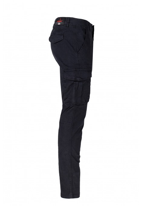 La pupa dark blue cargo pants