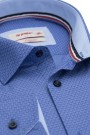 Man’s bue printed shirt      