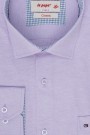 Man's lilac  shirt with a pocket