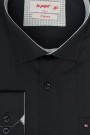 La pupa μαύρο πουκάμισο με τσεπακι classic