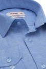 Man's sky blue shirt