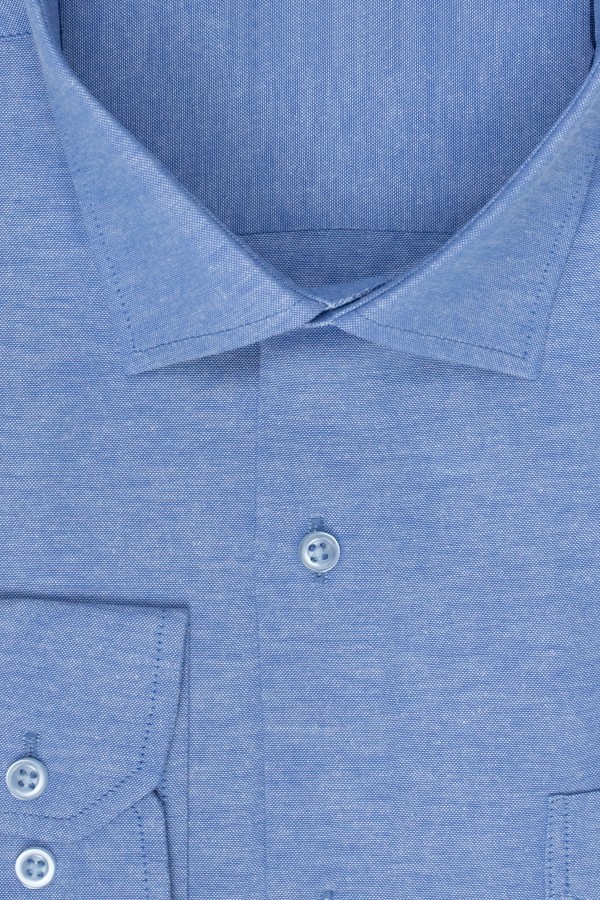 La pupa γαλάζιο πουκάμισο oxford classic