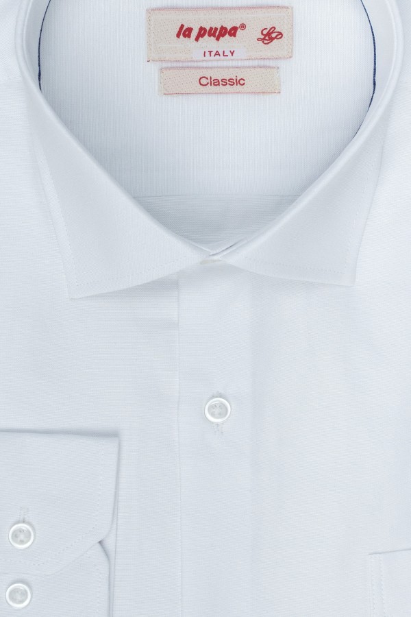 La pupa λευκό πουκάμισο oxford classic