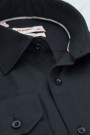 Man's black shirt