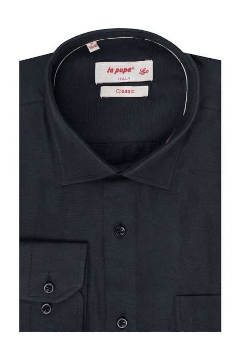 Man's black shirt