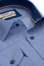 Ανδρικό γαλάζιο πουκάμισο σχεδιαστικό slim fit  