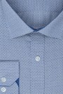 Ανδρικό γαλάζιο πουκάμισο σχεδιαστικό slim fit  