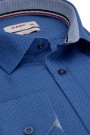 Ανδρικό μπλε πουκάμισο σχεδιαστικό slim fit  
