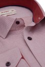 Ανδρικό κόκκινο πουκάμισο σχεδιαστικό slim fit  