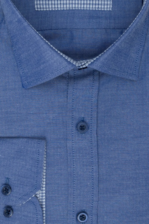 Ανδρικό γαλάζιο πουκάμισο slim fit