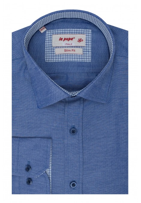 Ανδρικό γαλάζιο πουκάμισο slim fit