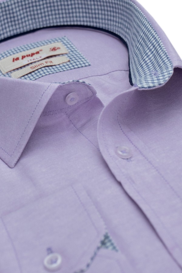 La pupa lilac plain shirt