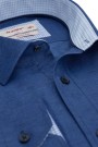 Ανδρικό μπλε πουκάμισο slim fit