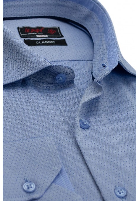La pupa sky blue shirt