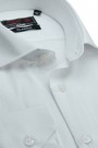 Man’s white shirt with textured weave       