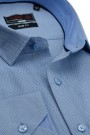 Ανδρικό γαλάζιο πουκάμισο σχεδιαστικό slim fit