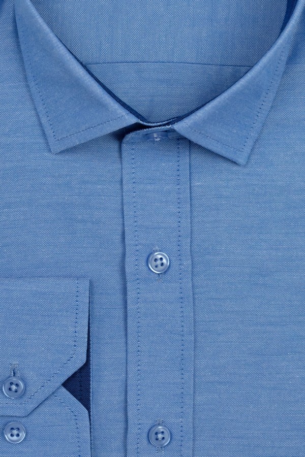 Ανδρικό γαλάζιο πουκάμισο slim fit