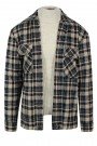 Ανδρικό μπεζ πουκάμισο τύπου  jacket