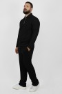Ανδρικό μαύρο oversize παντελόνι