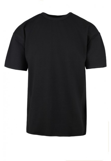 Ανδρική μαύρη μπλούζα oversized 