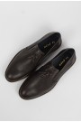 Ανδρικά δερμάτινα καφέ loafers