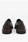 Ανδρικά δερμάτινα καφέ loafers