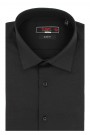 Ανδρικό μαύρο πουκάμισο slim fit Ανδρικό μαύρο πουκάμισο slim fit