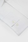 Ανδρικό λευκό πουκάμισο slim fit