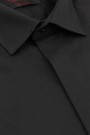 Ανδρικό μαύρο πουκάμισο slim fit