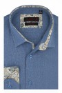 Ανδρικό γαλάζιο πουκάμισο slim fit