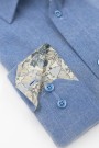 Ανδρικό γαλάζιο πουκάμισο slim fit