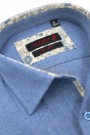 Ανδρικό γαλάζιο πουκάμισο slim fit