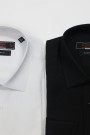 Ανδρικό λευκό πουκάμισο slim fit