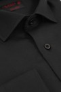 Ανδρικό μαύρο πουκάμισο slim fit