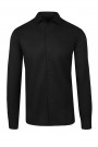 Ανδρικό μαύρο πουκάμισο slim fit