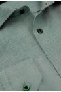 Ανδρικό πράσινο  βαμβακερό πουκάμισο slim fit