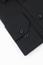 Ανδρικό μαύρο πουκάμισο slim fit