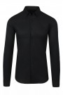 Ανδρικό μαύρο πουκάμισο slim fit