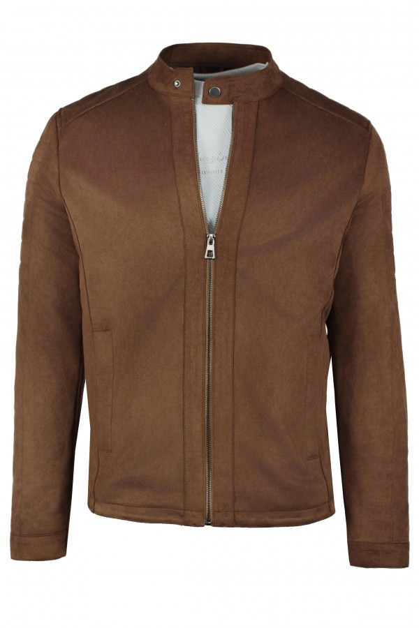 Ανδρικό ταμπά καστόρινο jacket