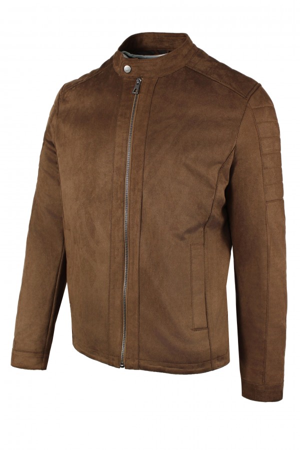 Ανδρικό ταμπά καστόρινο jacket