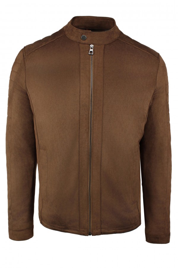 Ανδρικό ταμπά καστόρινο jacket