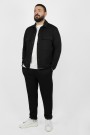 Ανδρικό μαύρο oversize ριπ παντελόνι