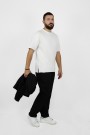 Ανδρικό μαύρο oversize παντελόνι