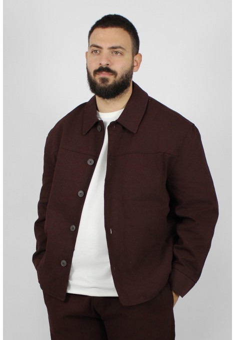 Ανδρικό μπορντό jacket